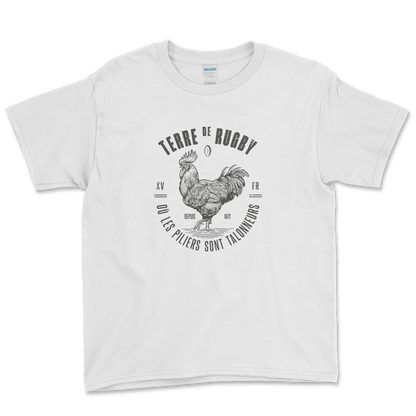 T-shirt Rugby Enfant Terre de Rugby-Garçon bien vêtu