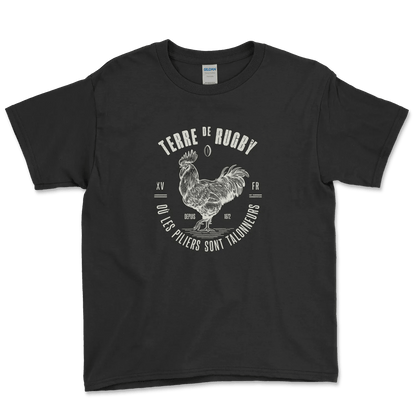 T-shirt Rugby Enfant Terre de Rugby-Garçon bien vêtu