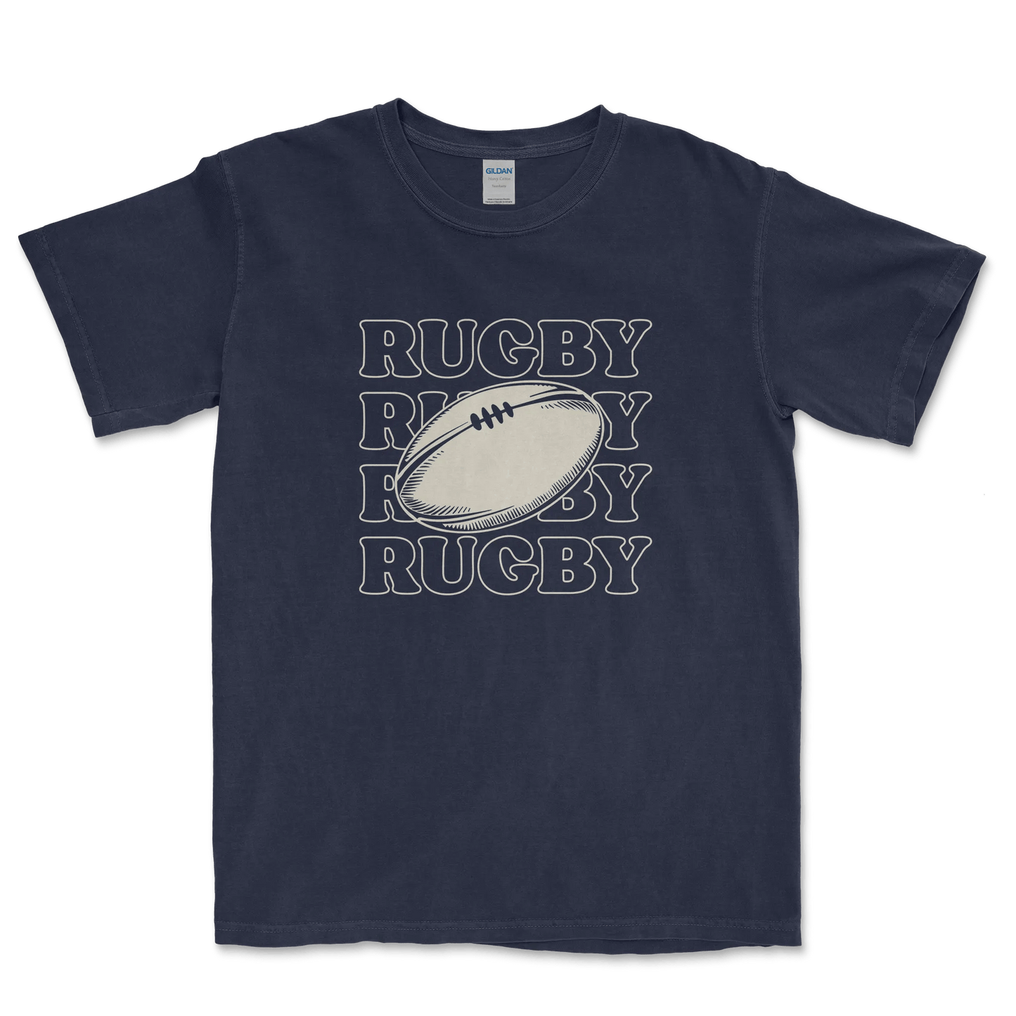 T-shirt Rugby Essentiel – Style Minimaliste & Ovale-Garçon bien vêtu