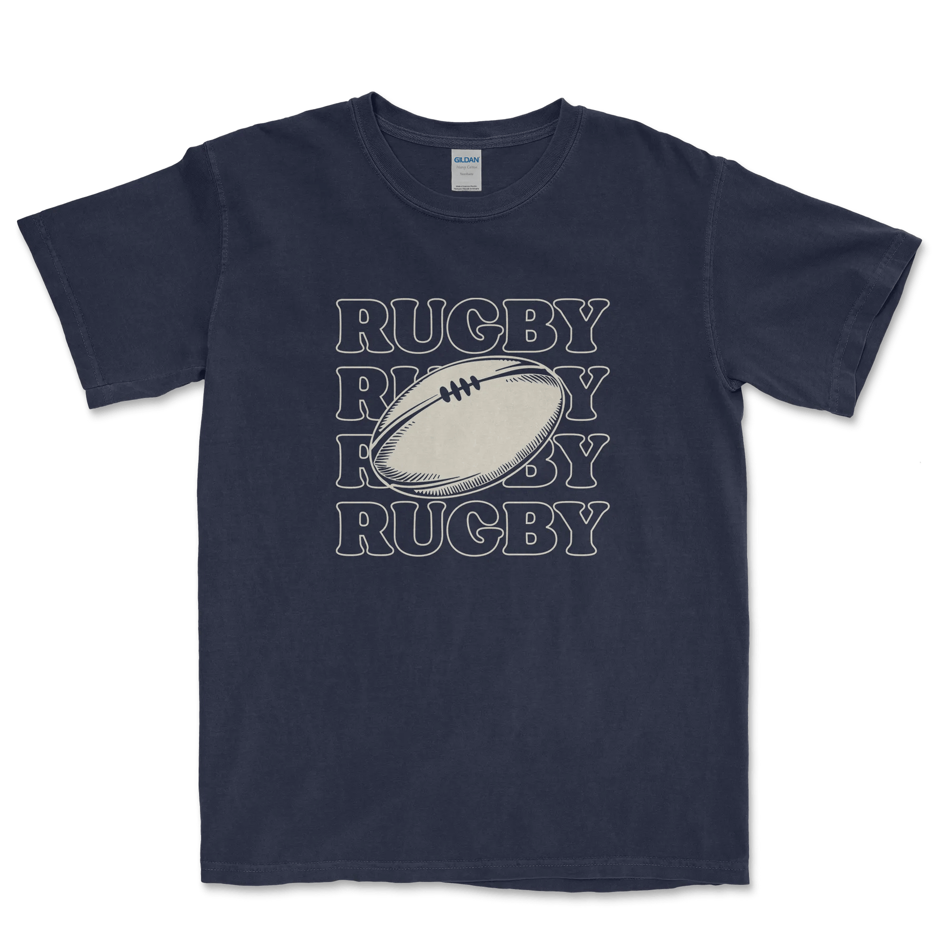 T-shirt Rugby Essentiel – Style Minimaliste & Ovale-Garçon bien vêtu