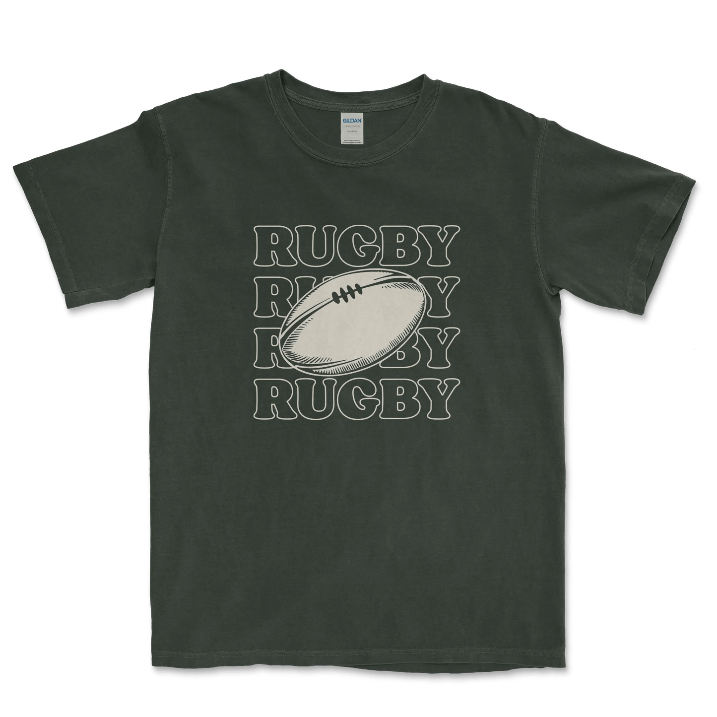 T-shirt Rugby Essentiel – Style Minimaliste & Ovale-Garçon bien vêtu