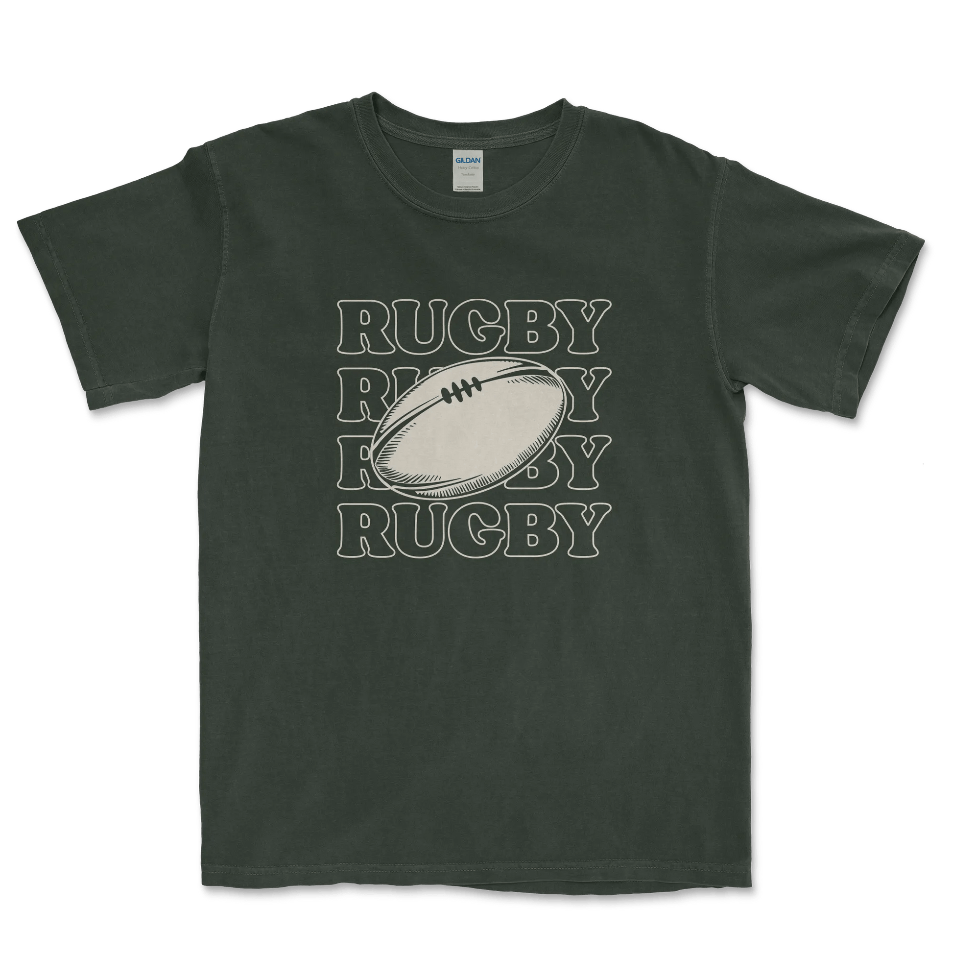 T-shirt Rugby Essentiel – Style Minimaliste & Ovale-Garçon bien vêtu