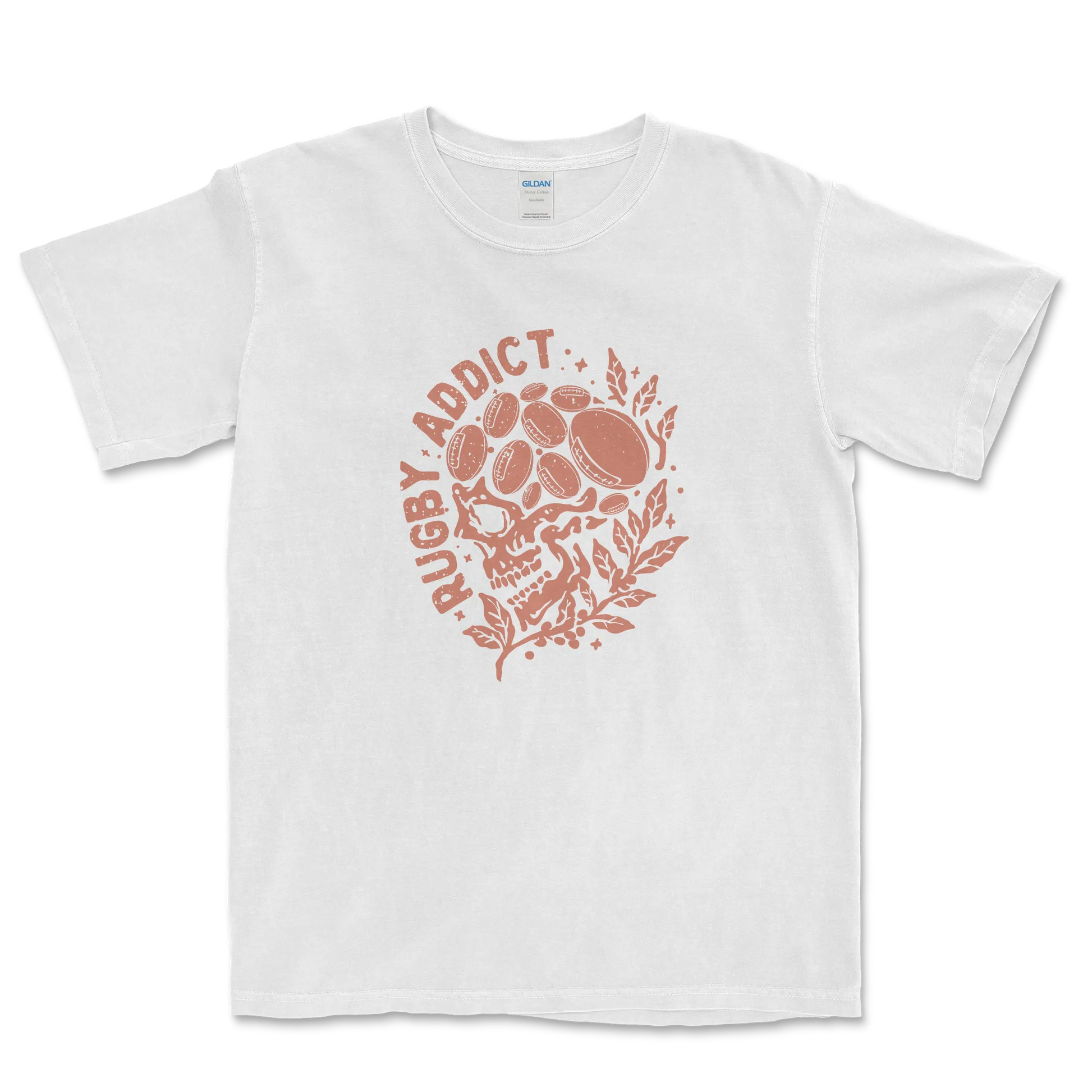 T-shirt Rugby Hardcore – Rugby Addict-Garçon bien vêtu
