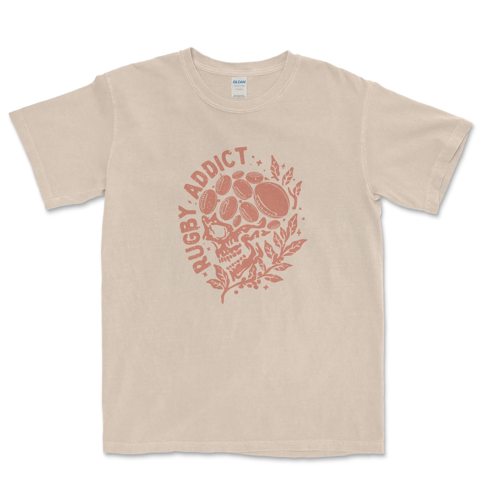 T-shirt Rugby Hardcore – Rugby Addict-Garçon bien vêtu