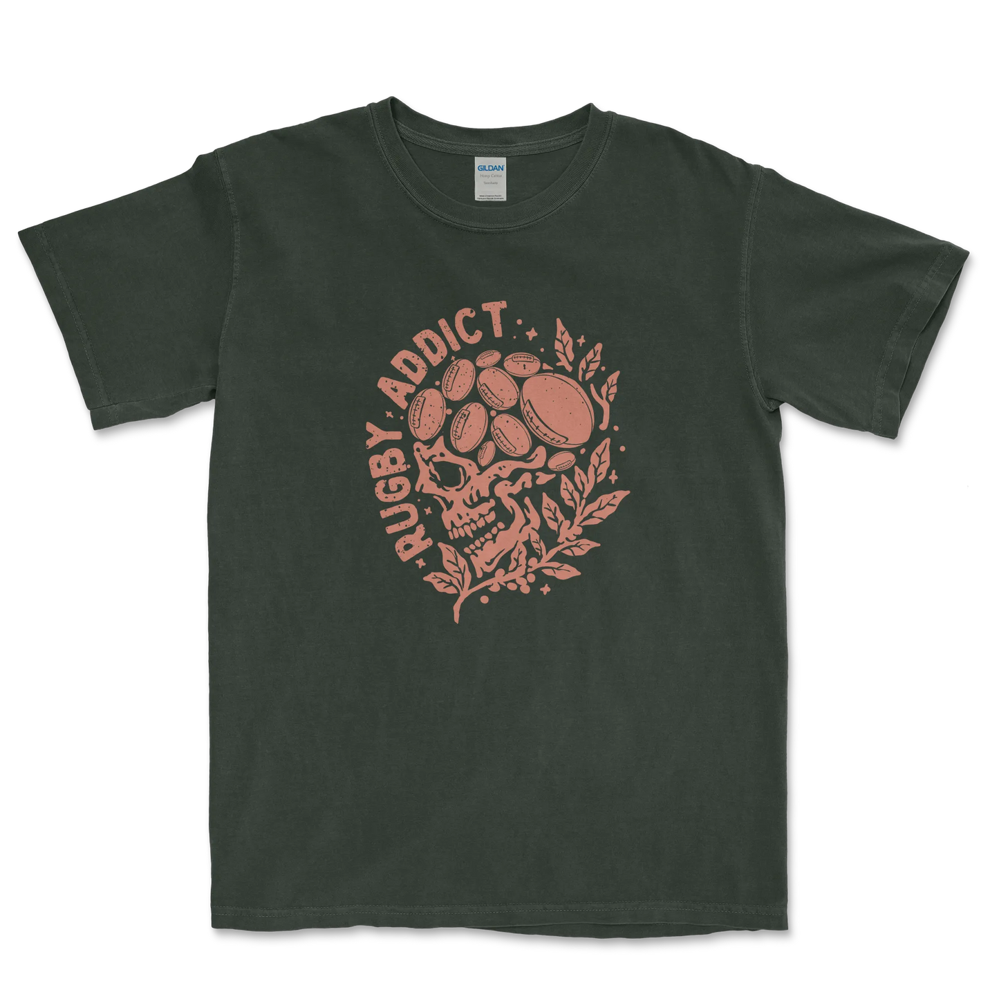 T-shirt Rugby Hardcore – Rugby Addict-Garçon bien vêtu