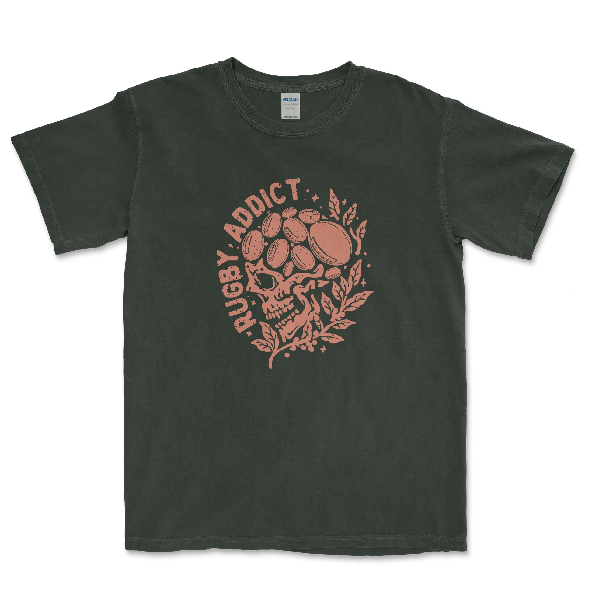 T-shirt Rugby Hardcore – Rugby Addict-Garçon bien vêtu