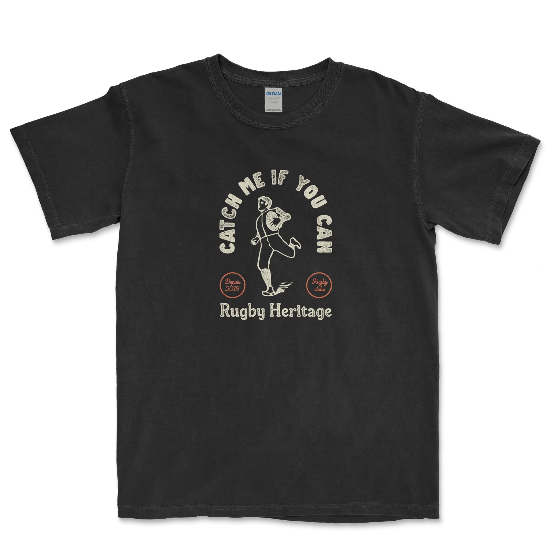 T-shirt Rugby Héritage – Catch Me If You Can-Garçon bien vêtu