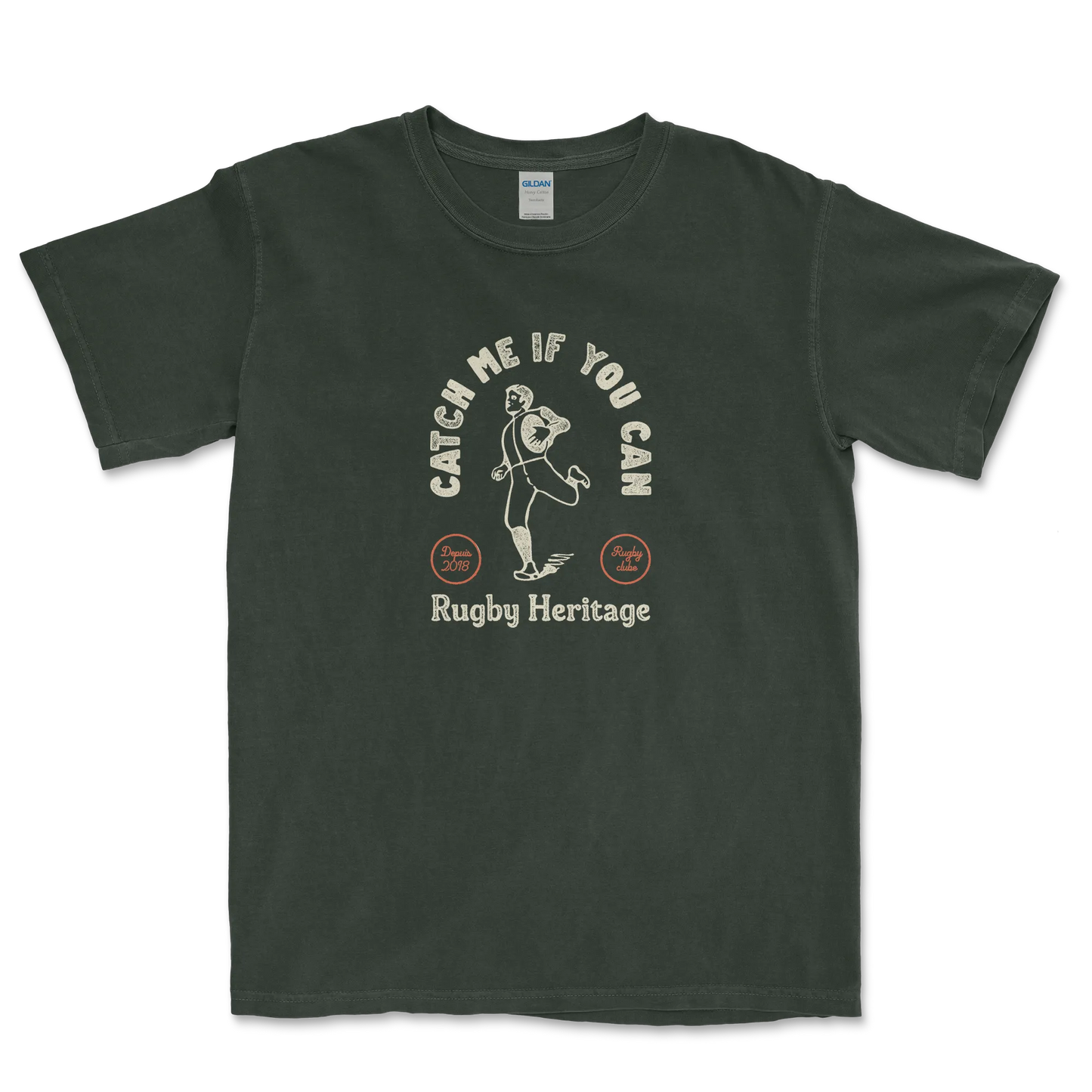 T-shirt Rugby Héritage – Catch Me If You Can-Garçon bien vêtu