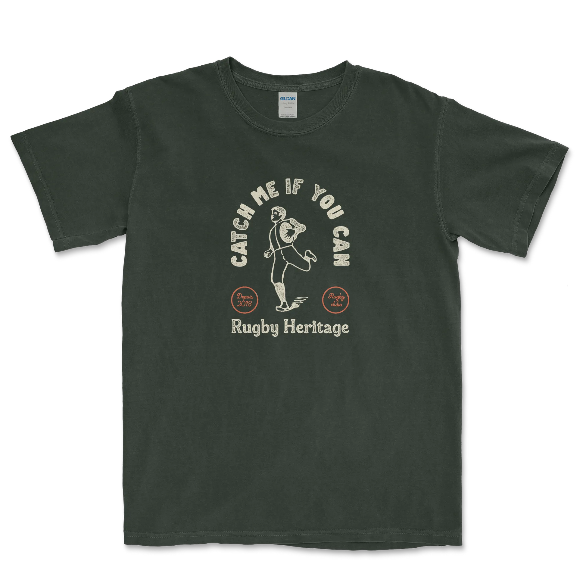 T-shirt Rugby Héritage – Catch Me If You Can-Garçon bien vêtu