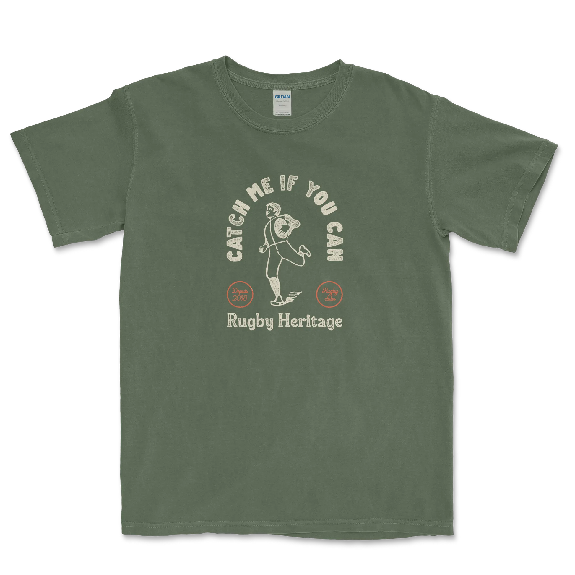 T-shirt Rugby Héritage – Catch Me If You Can-Garçon bien vêtu