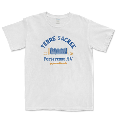 T-shirt Rugby Héritage – Terre Sacrée, Forteresse XV-Garçon bien vêtu