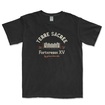 T-shirt Rugby Héritage – Terre Sacrée, Forteresse XV-Garçon bien vêtu