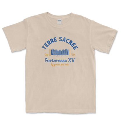 T-shirt Rugby Héritage – Terre Sacrée, Forteresse XV-Garçon bien vêtu