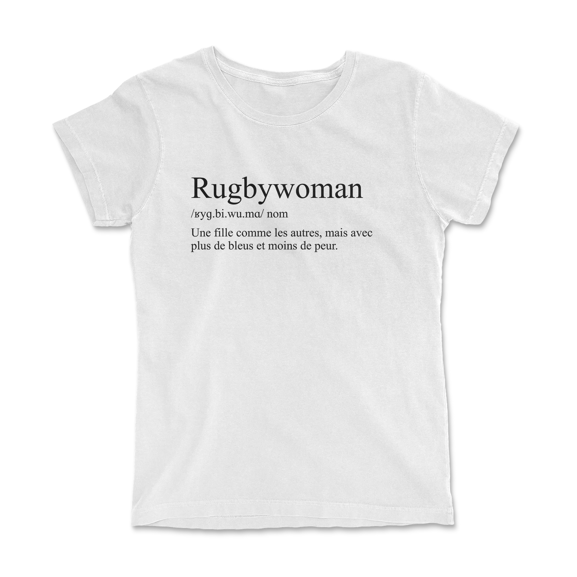 T-shirt Rugby Humour – Définition de la Rugbywoman-Garçon bien vêtu