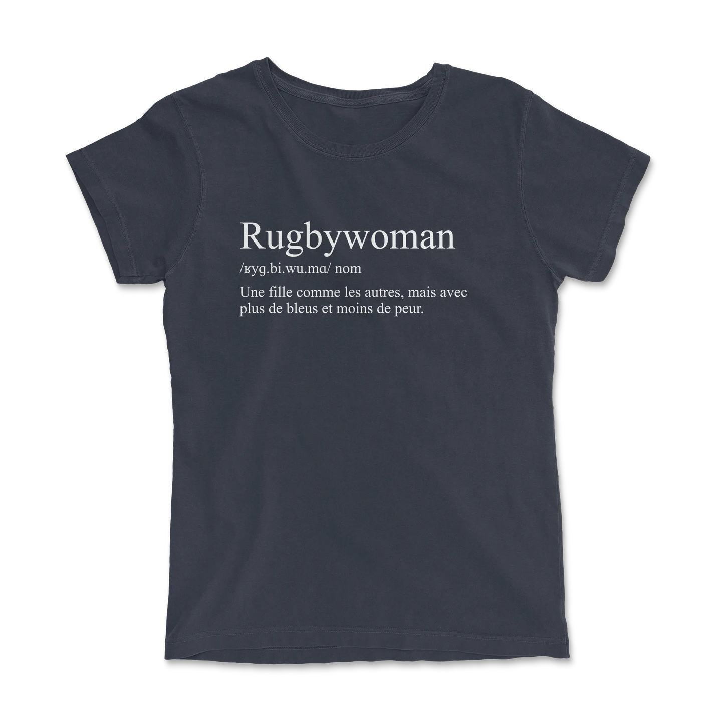 T-shirt Rugby Humour – Définition de la Rugbywoman-Garçon bien vêtu