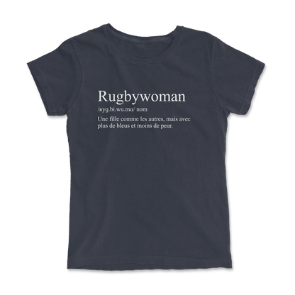 T-shirt Rugby Humour – Définition de la Rugbywoman-Garçon bien vêtu