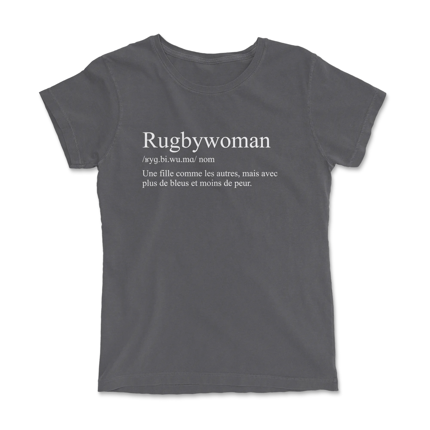 T-shirt Rugby Humour – Définition de la Rugbywoman-Garçon bien vêtu