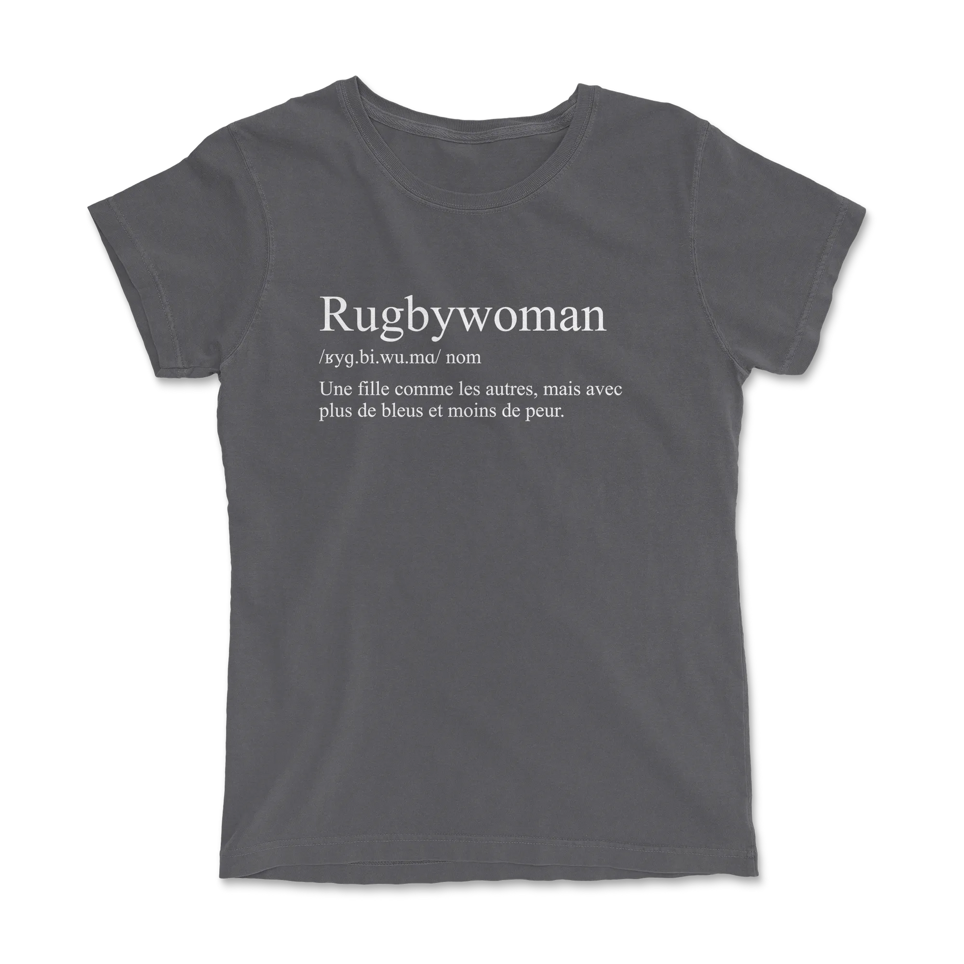 T-shirt Rugby Humour – Définition de la Rugbywoman-Garçon bien vêtu