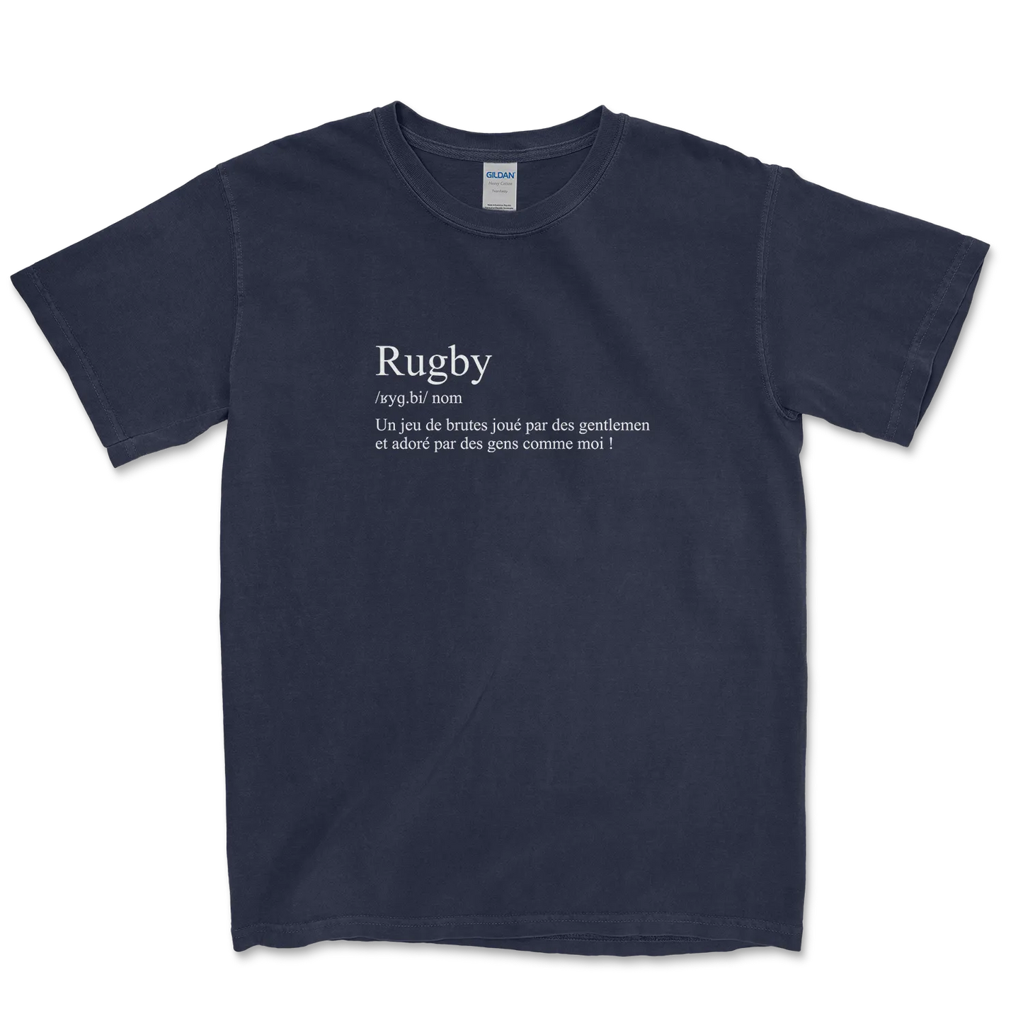 T-shirt Rugby Humour – Définition du Rugby-Garçon bien vêtu