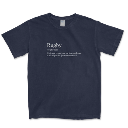 T-shirt Rugby Humour – Définition du Rugby-Garçon bien vêtu
