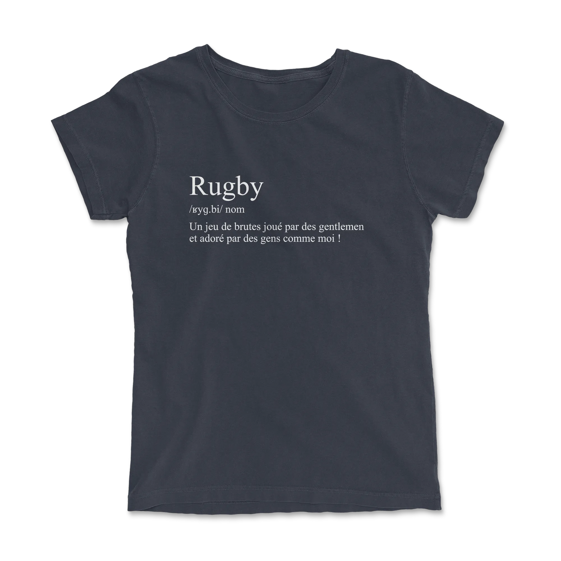 T-shirt Rugby Humour – Définition du Rugby-Garçon bien vêtu