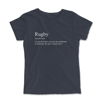 T-shirt Rugby Humour – Définition du Rugby-Garçon bien vêtu