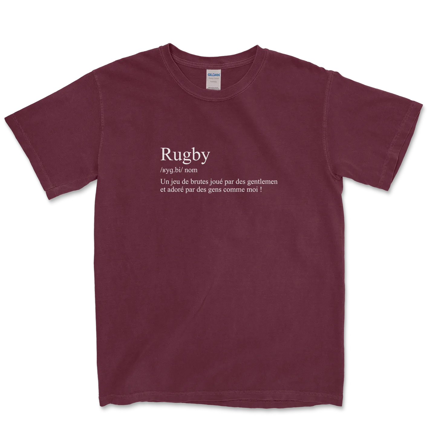 T-shirt Rugby Humour – Définition du Rugby-Garçon bien vêtu