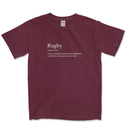 T-shirt Rugby Humour – Définition du Rugby-Garçon bien vêtu