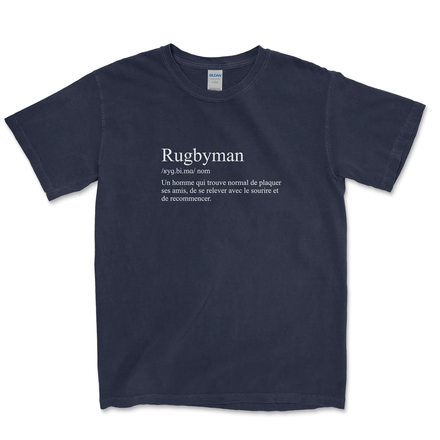 T-shirt Rugby Humour – Définition du Rugbyman-Garçon bien vêtu