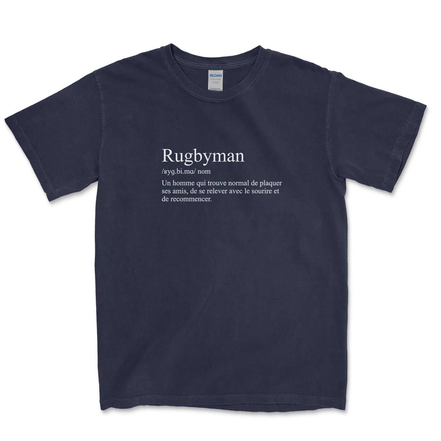 T-shirt Rugby Humour – Définition du Rugbyman-Garçon bien vêtu