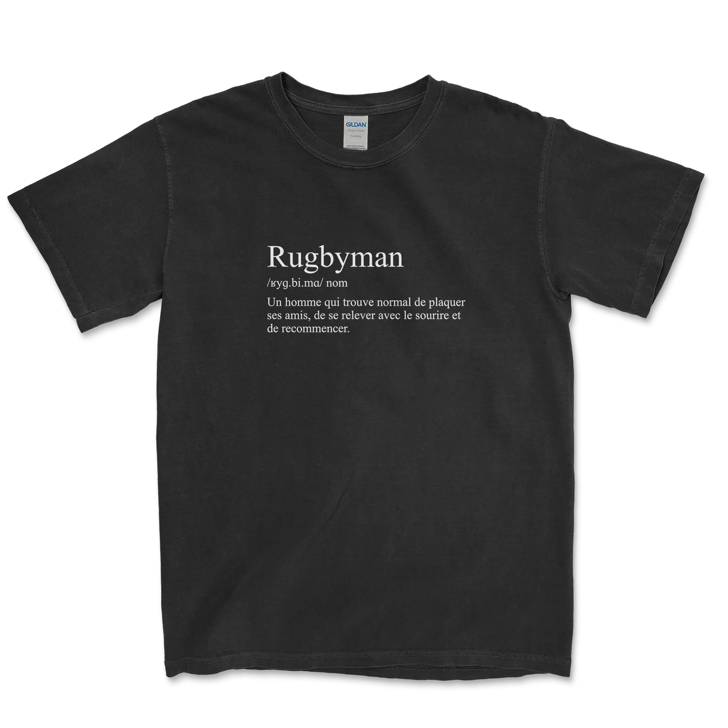 T-shirt Rugby Humour – Définition du Rugbyman-Garçon bien vêtu