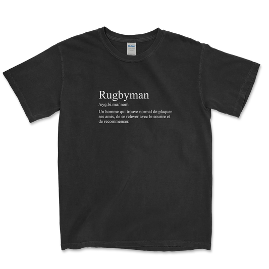 T-shirt Rugby Humour – Définition du Rugbyman-Garçon bien vêtu