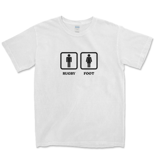 T-shirt Rugby Humour – Rugby ou Foot ?-Garçon bien vêtu
