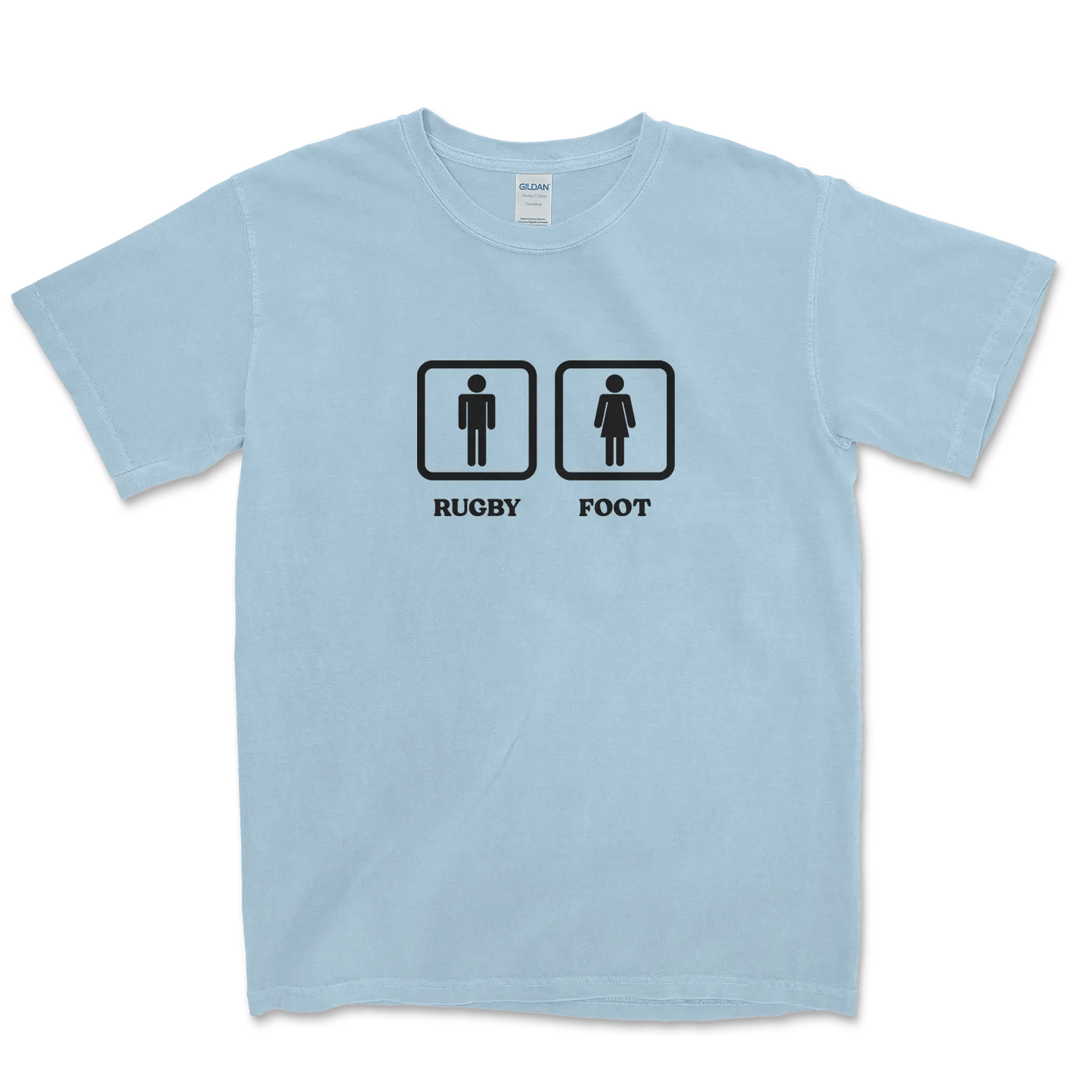 T-shirt Rugby Humour – Rugby ou Foot ?-Garçon bien vêtu