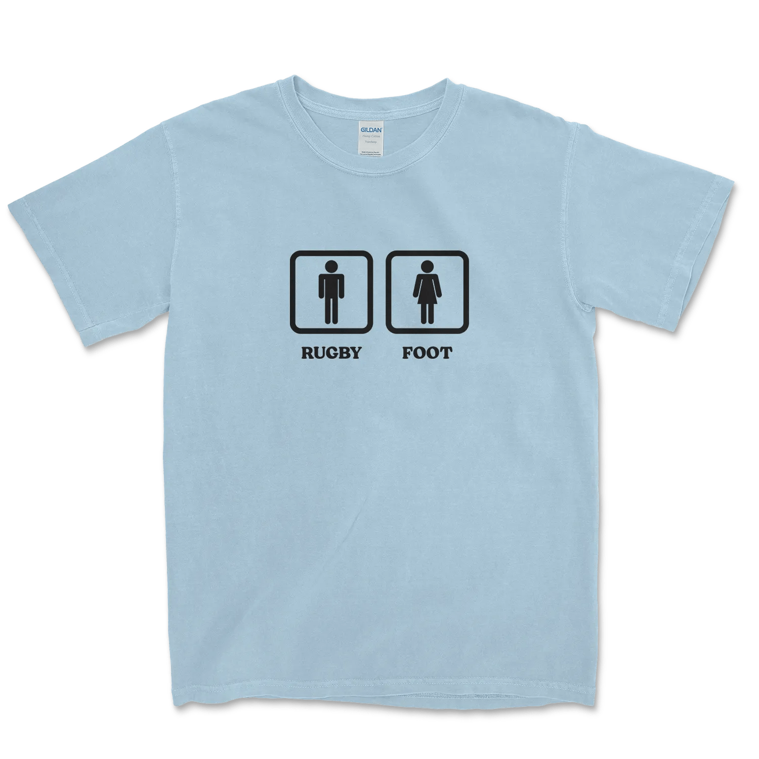 T-shirt Rugby Humour – Rugby ou Foot ?-Garçon bien vêtu