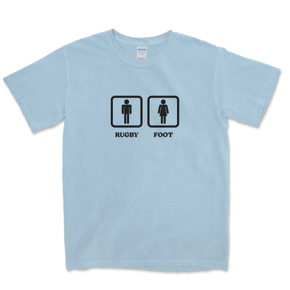 T-shirt Rugby Humour – Rugby ou Foot ?-Garçon bien vêtu