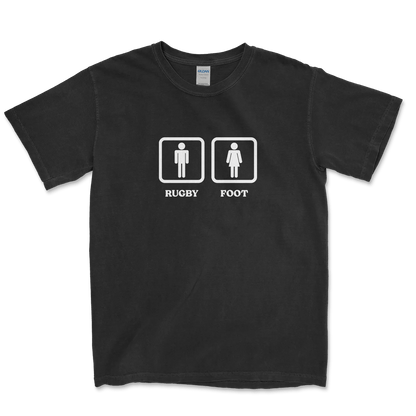 T-shirt Rugby Humour – Rugby ou Foot ?-Garçon bien vêtu