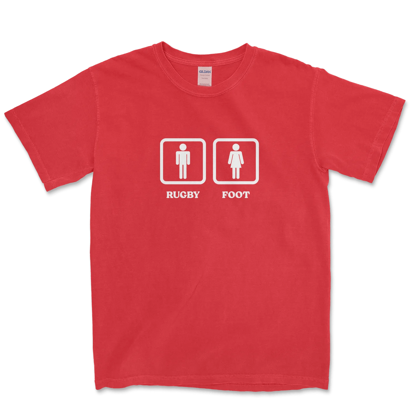 T-shirt Rugby Humour – Rugby ou Foot ?-Garçon bien vêtu