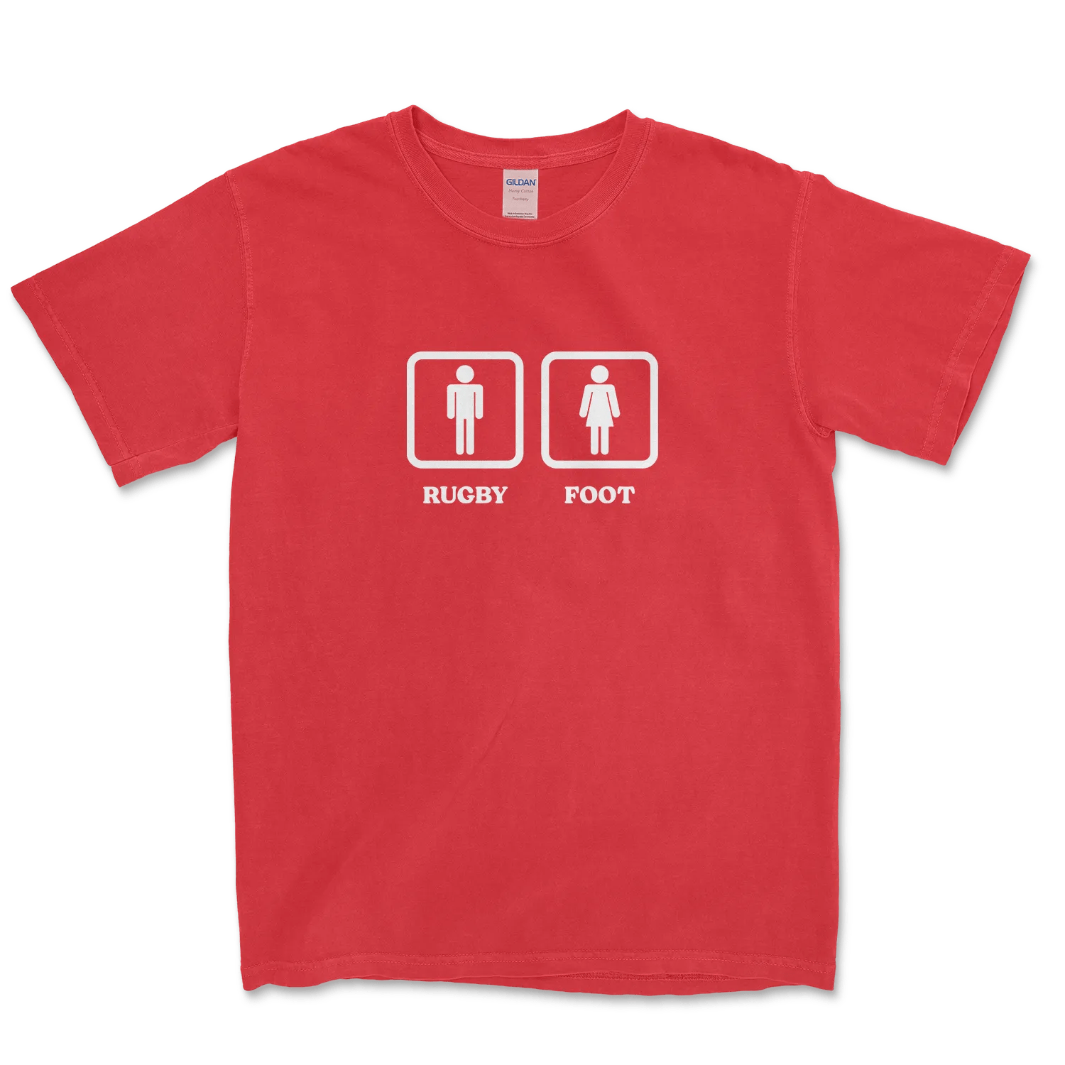 T-shirt Rugby Humour – Rugby ou Foot ?-Garçon bien vêtu