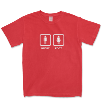 T-shirt Rugby Humour – Rugby ou Foot ?-Garçon bien vêtu