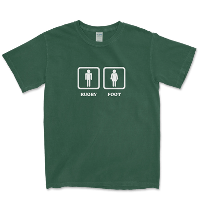T-shirt Rugby Humour – Rugby ou Foot ?-Garçon bien vêtu