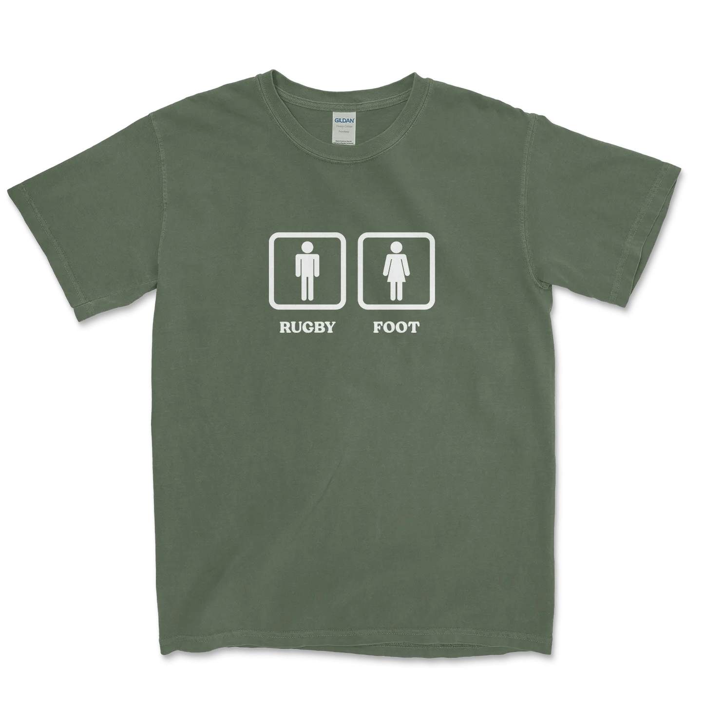 T-shirt Rugby Humour – Rugby ou Foot ?-Garçon bien vêtu