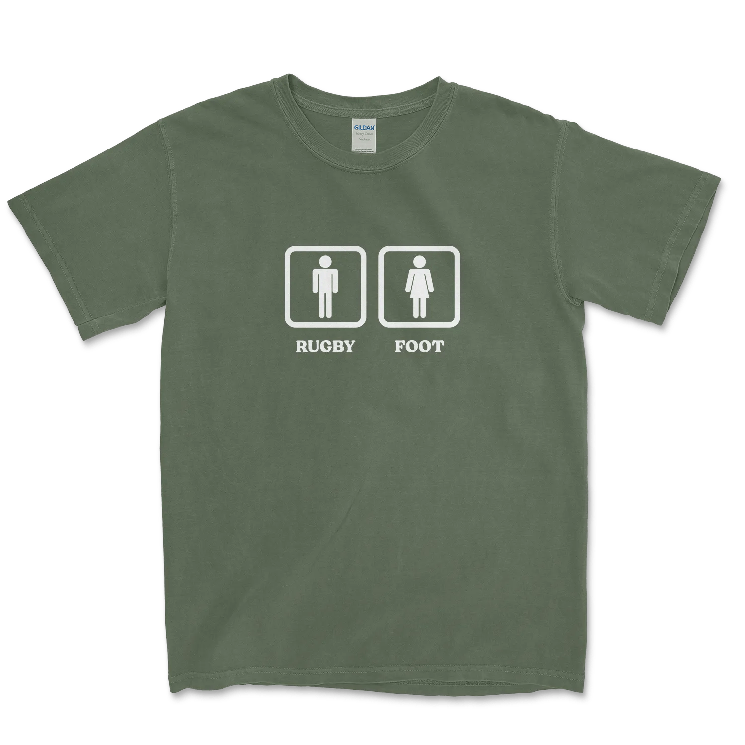 T-shirt Rugby Humour – Rugby ou Foot ?-Garçon bien vêtu
