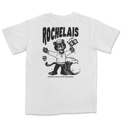 T-shirt Rugby La Rochelle – Stade Rochelais, Fierté Maritime-Garçon bien vêtu