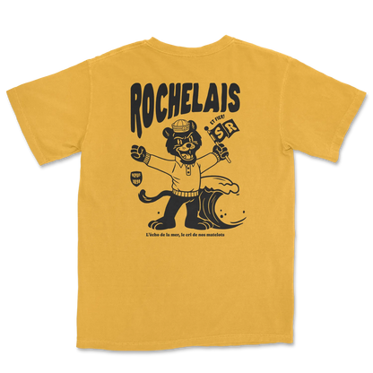 T-shirt Rugby La Rochelle – Stade Rochelais, Fierté Maritime-Garçon bien vêtu