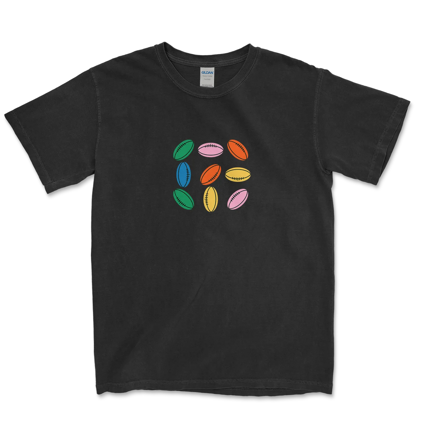 T-shirt Rugby Lifestyle – Ballons en Couleurs-Garçon bien vêtu
