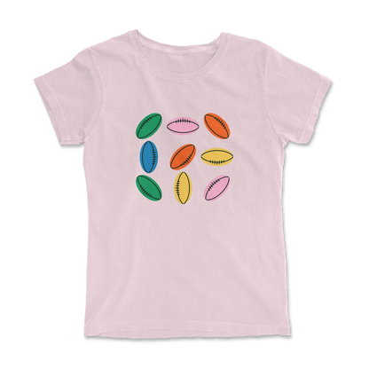 T-shirt Rugby Lifestyle – Ballons en Couleurs-Garçon bien vêtu