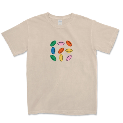 T-shirt Rugby Lifestyle – Ballons en Couleurs-Garçon bien vêtu