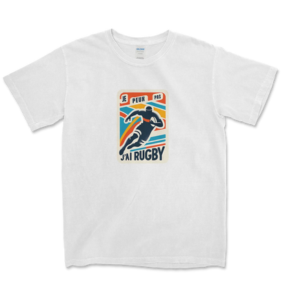 T-shirt Rugby Lifestyle – Je Peux Pas, J’ai Rugby-Garçon bien vêtu