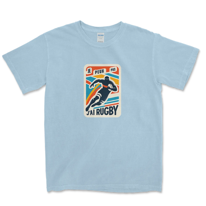 T-shirt Rugby Lifestyle – Je Peux Pas, J’ai Rugby-Garçon bien vêtu